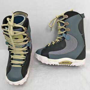 New $279 Burton Ruler Snowboard Boots! 4 5 6 7 Grayish Blue Traditional Lace